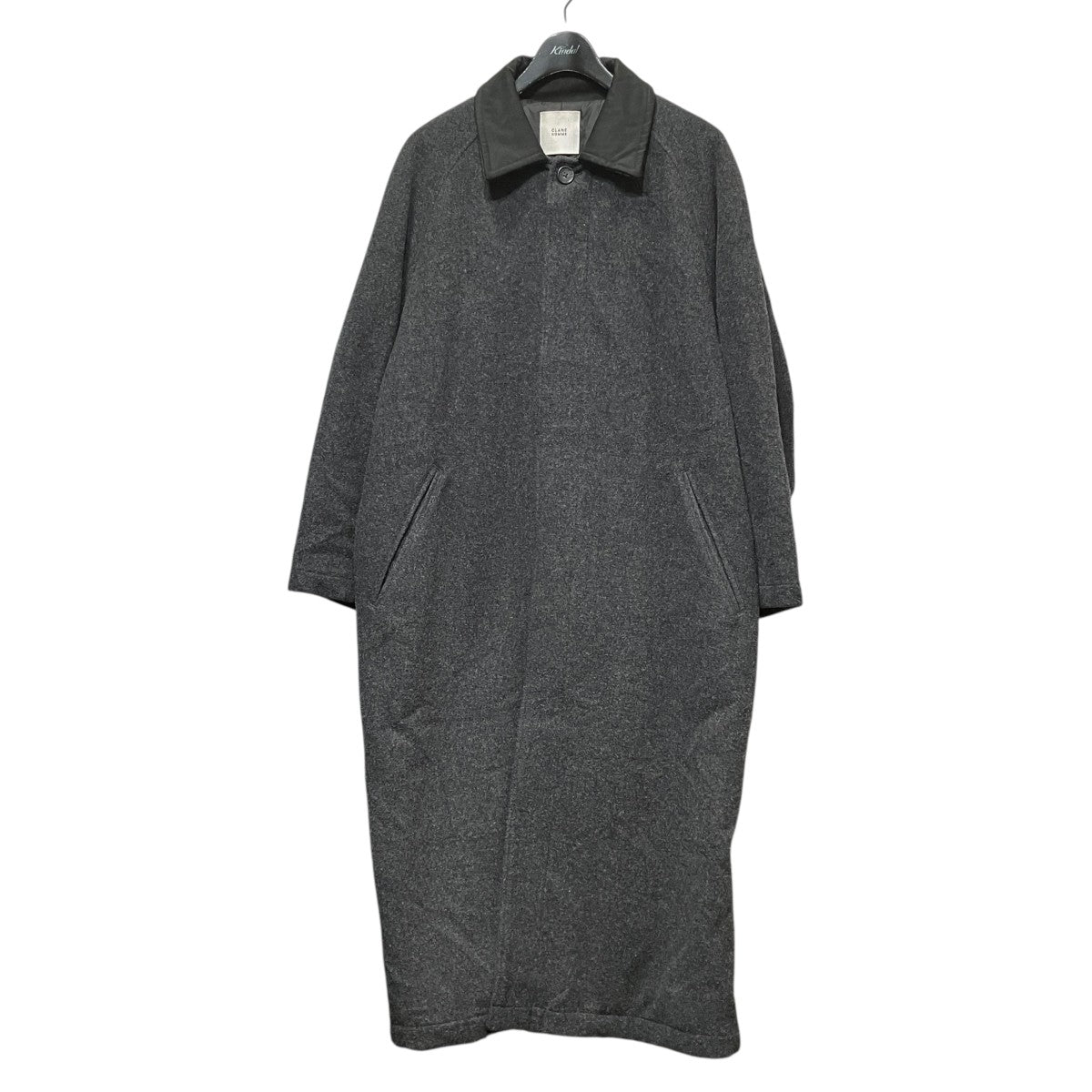 CLANE HOMME ステンカラーコート21101-0031 古着・中古-1枚目のアイテム画像