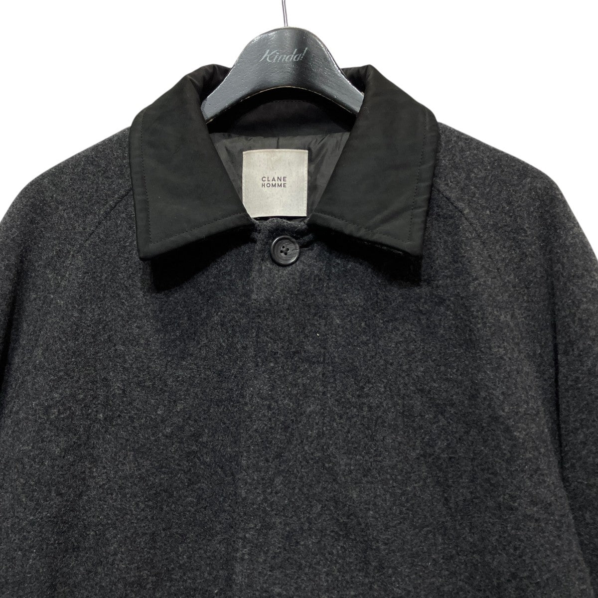 CLANE HOMME ステンカラーコート21101-0031 古着・中古-3枚目のアイテム画像