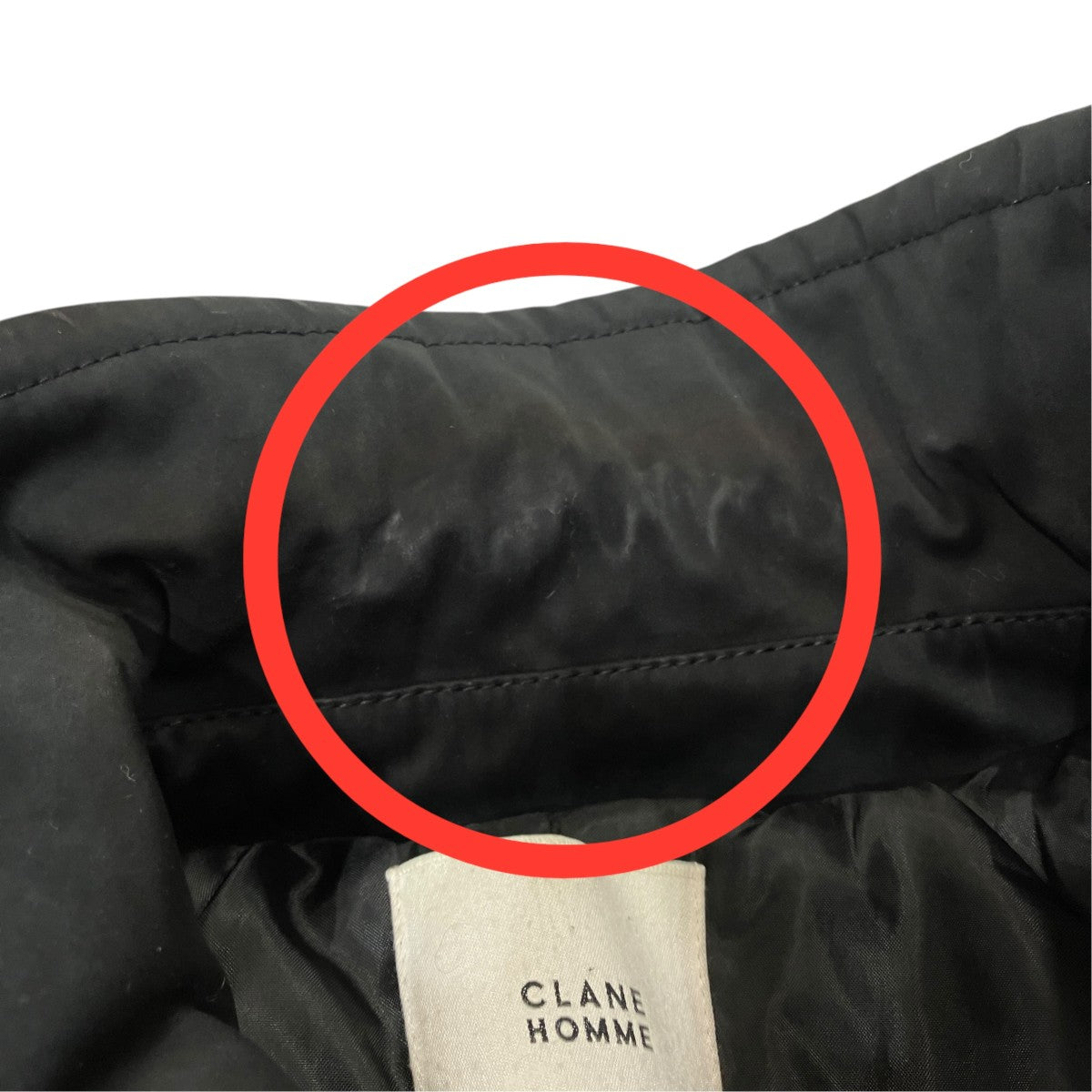 CLANE HOMME ステンカラーコート21101-0031 古着・中古-6枚目のアイテム画像