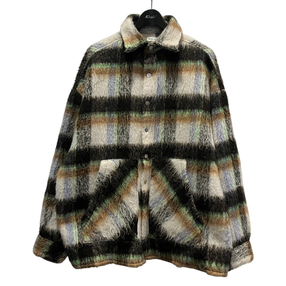 Danke schon チェックシャギーシャツジャケット25A-SHL053-DS 古着・中古-1枚目のアイテム画像