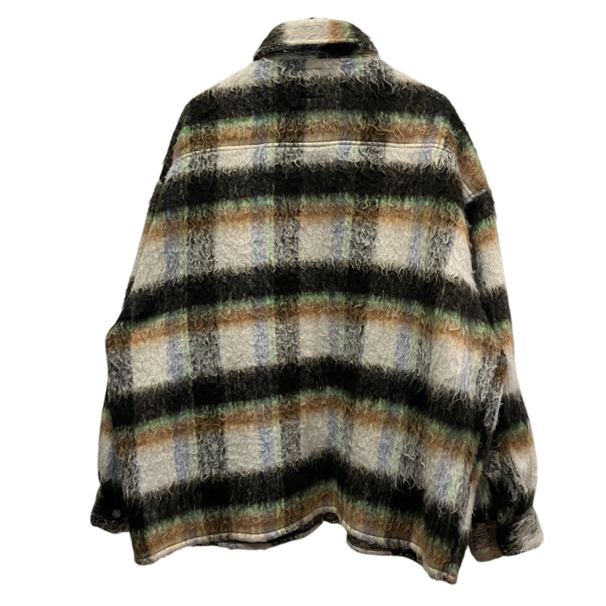 Danke schon チェックシャギーシャツジャケット25A-SHL053-DS 古着・中古-2枚目のアイテム画像