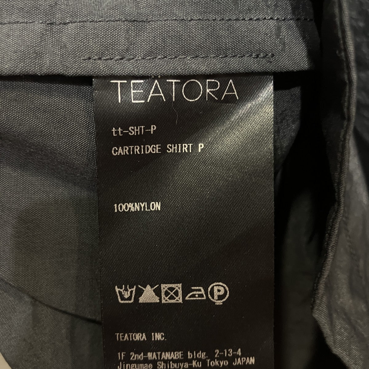 TEATORA CARTRIDGE SHIRT PACKABLEカートリッジシャツtt-SHT-P 古着・中古-6枚目のアイテム画像