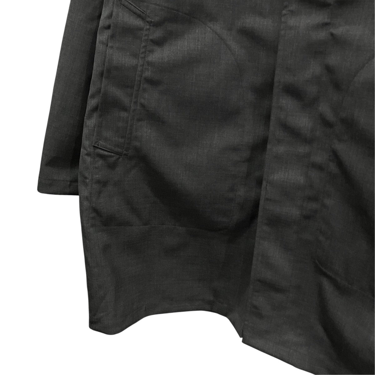 26SSBONDED TROPICAL WOOL SHORT COATステンカラーコートA26SC01WB