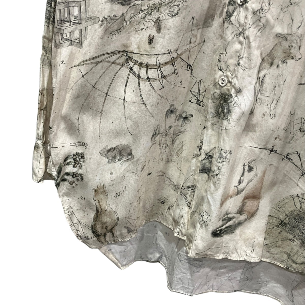 V．IOMMI総柄シャツNN-3104Y16