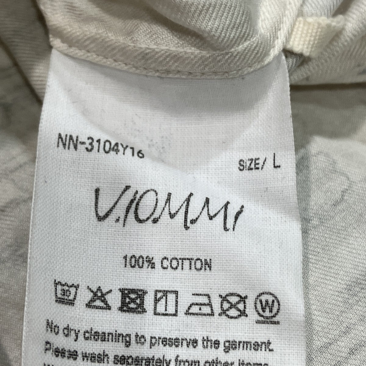 V．IOMMI総柄シャツNN-3104Y16