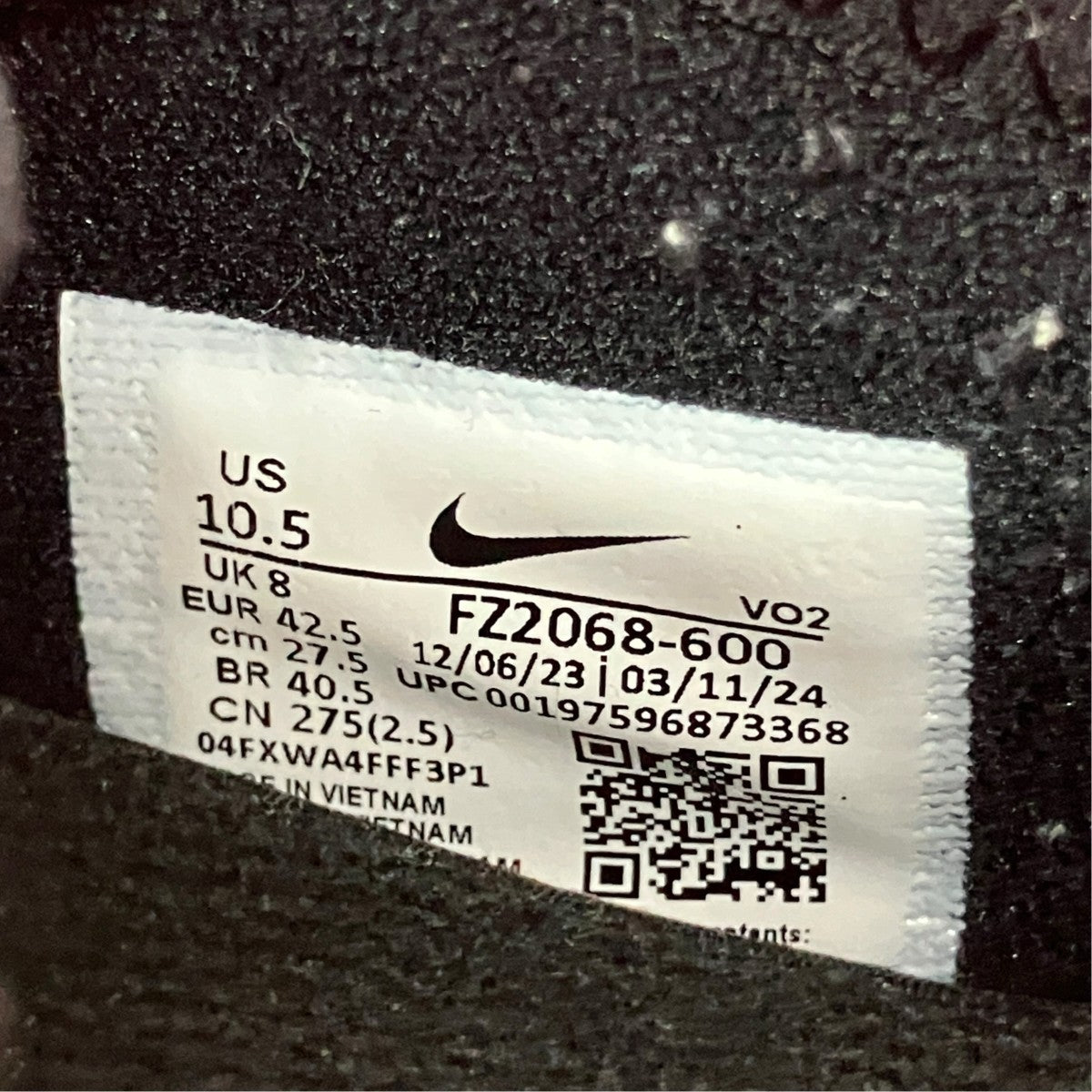 NIKE WMNS AIR MAX SNDRローカットスニーカーFZ2068-600 古着・中古-7枚目のアイテム画像