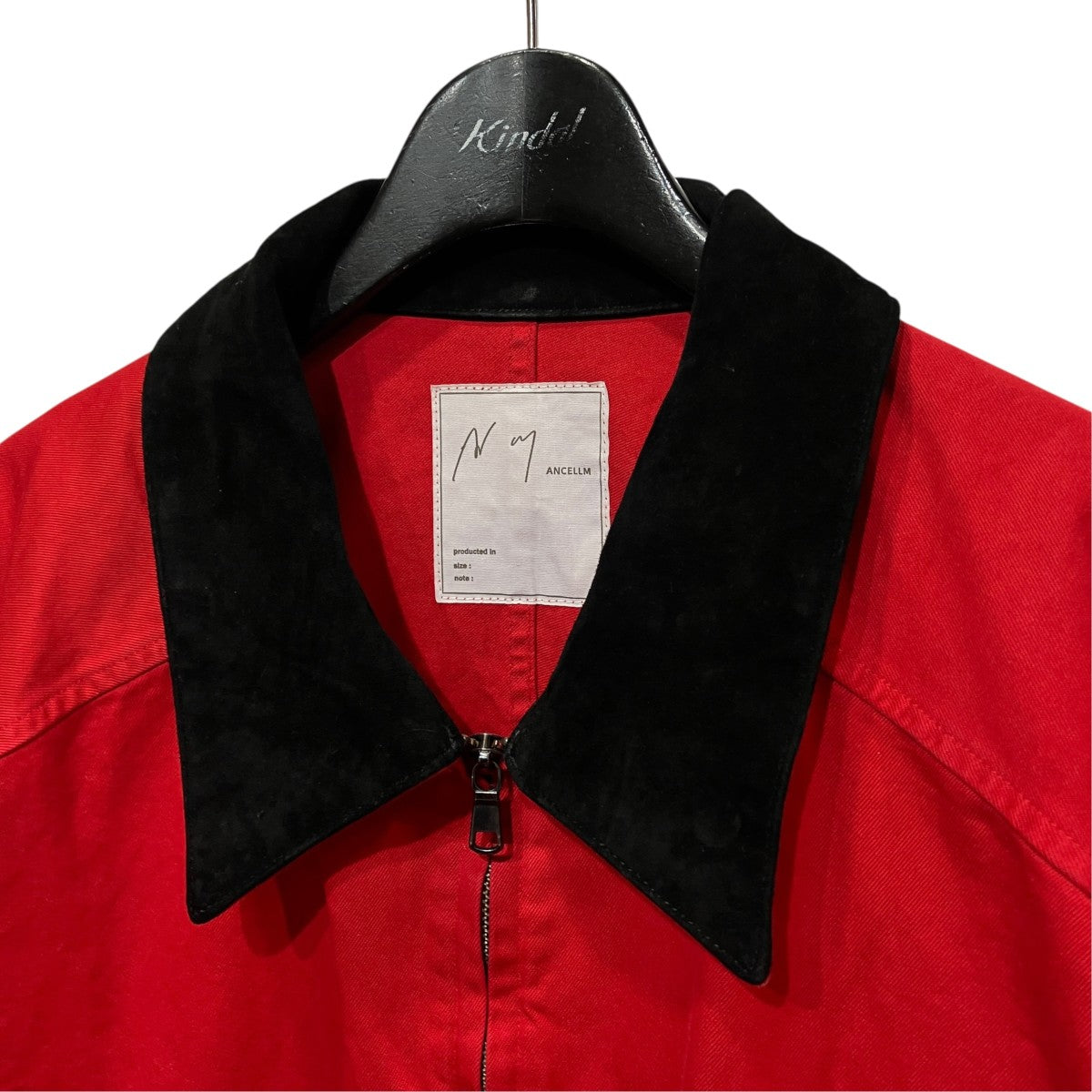 ANCELLM 26SSZIP BLOUSONジップブルゾンANC-JK73 古着・中古-3枚目のアイテム画像
