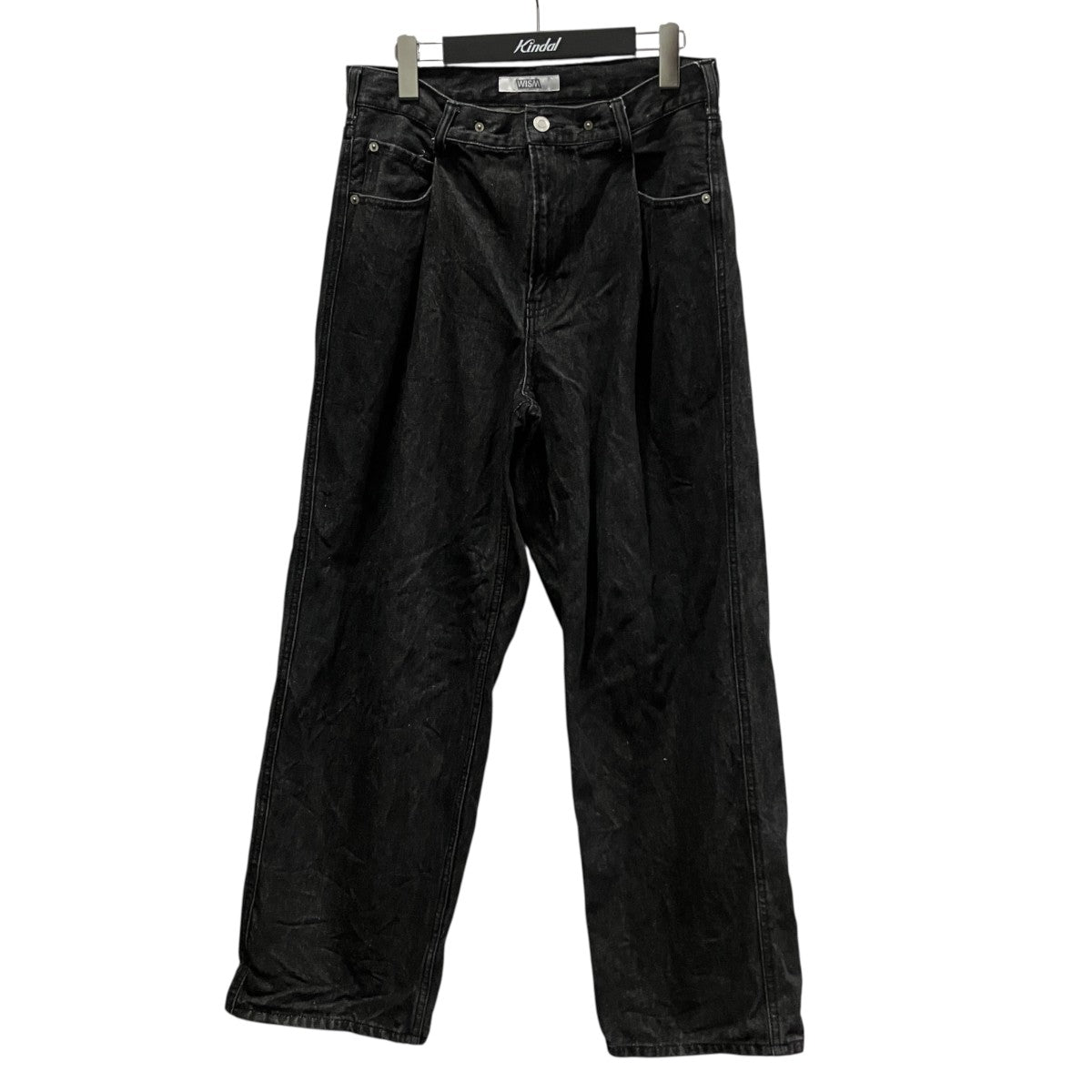 WISM 26AWTUCK DENIM PANTタックデニムパンツ 古着・中古-1枚目のアイテム画像
