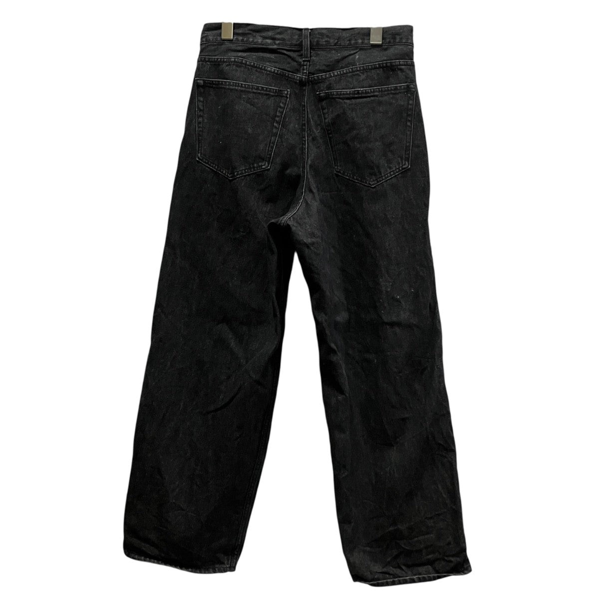 WISM 26AWTUCK DENIM PANTタックデニムパンツ 古着・中古-2枚目のアイテム画像