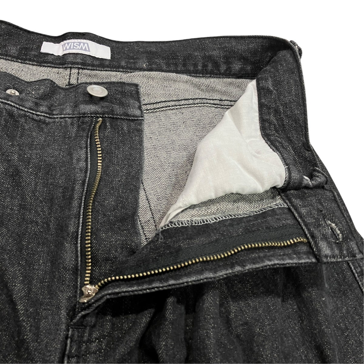 WISM 26AWTUCK DENIM PANTタックデニムパンツ 古着・中古-3枚目のアイテム画像