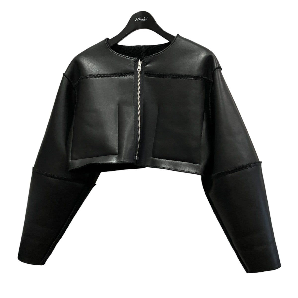 BOA COLLARLESS REVERSIBLE SHORT JACKETリバーシブルボアブルゾン0125206960680