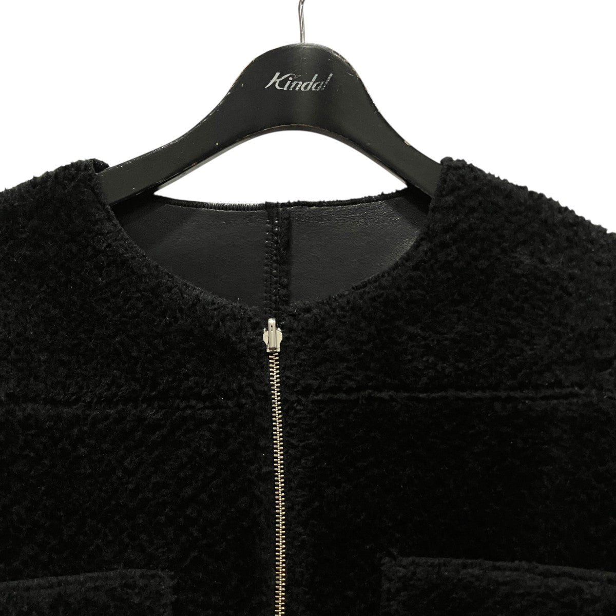 BOA COLLARLESS REVERSIBLE SHORT JACKETリバーシブルボアブルゾン0125206960680