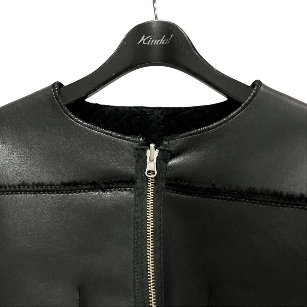 BOA COLLARLESS REVERSIBLE SHORT JACKETリバーシブルボアブルゾン0125206960680