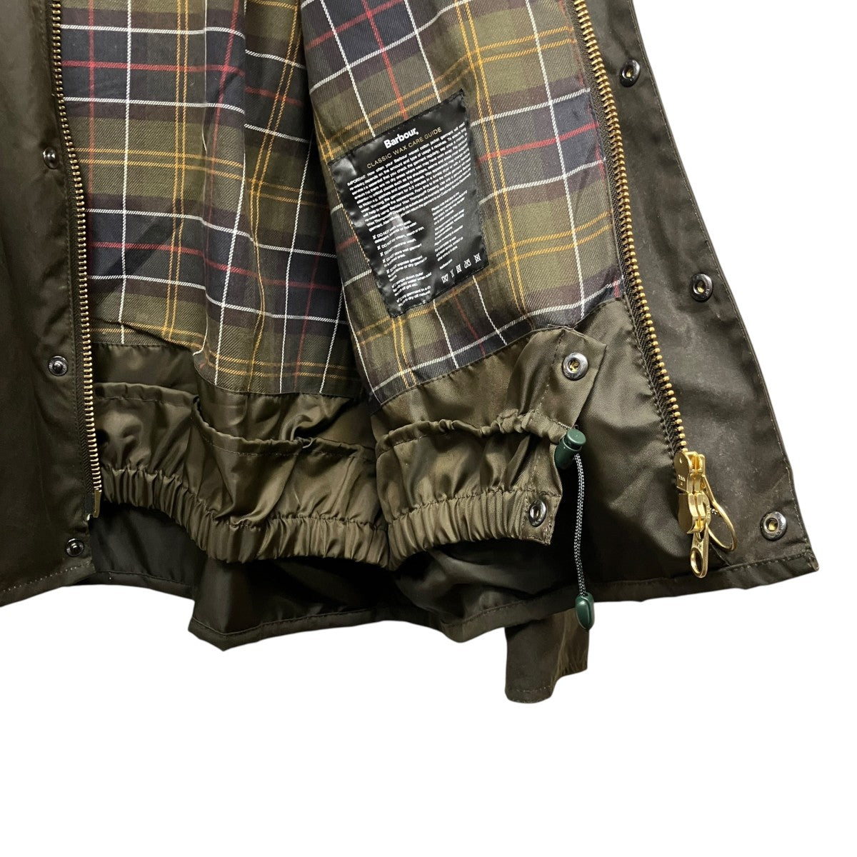 Barbour TRANSPORTオイルドジャケット2323MWX1678 古着・中古-7枚目のアイテム画像