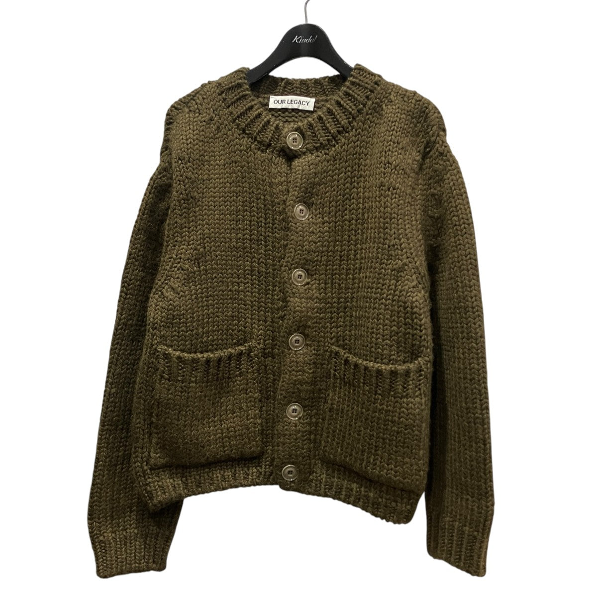 OUR LEGACY OVER CARDIGANニットカーディガンM4253OO 古着・中古-1枚目のアイテム画像