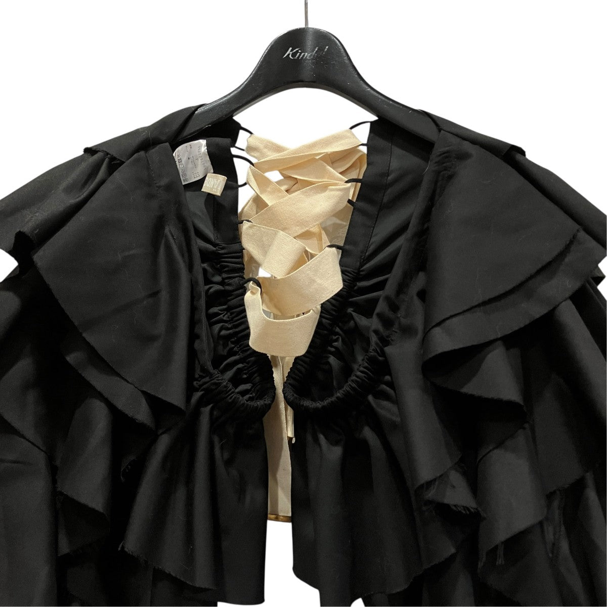 LEINWANDE Ruffled Sleeve Topボレロカーディガン0222031002 古着・中古-3枚目のアイテム画像