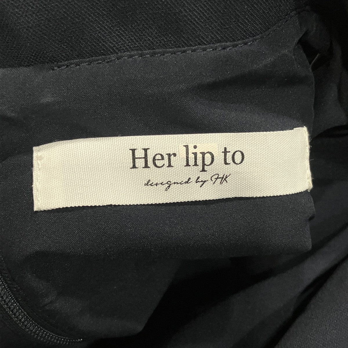 Her lip to ビットポケットミニドレス1261305075 古着・中古-6枚目のアイテム画像