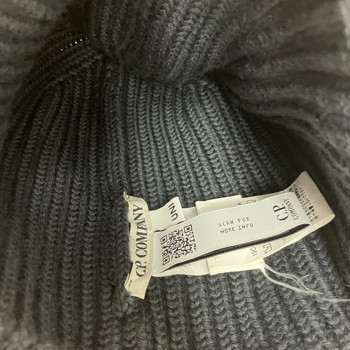 C．P COMPANY ゴーグルニットキャップ19CMAC742A-005509A 古着・中古-4枚目のアイテム画像