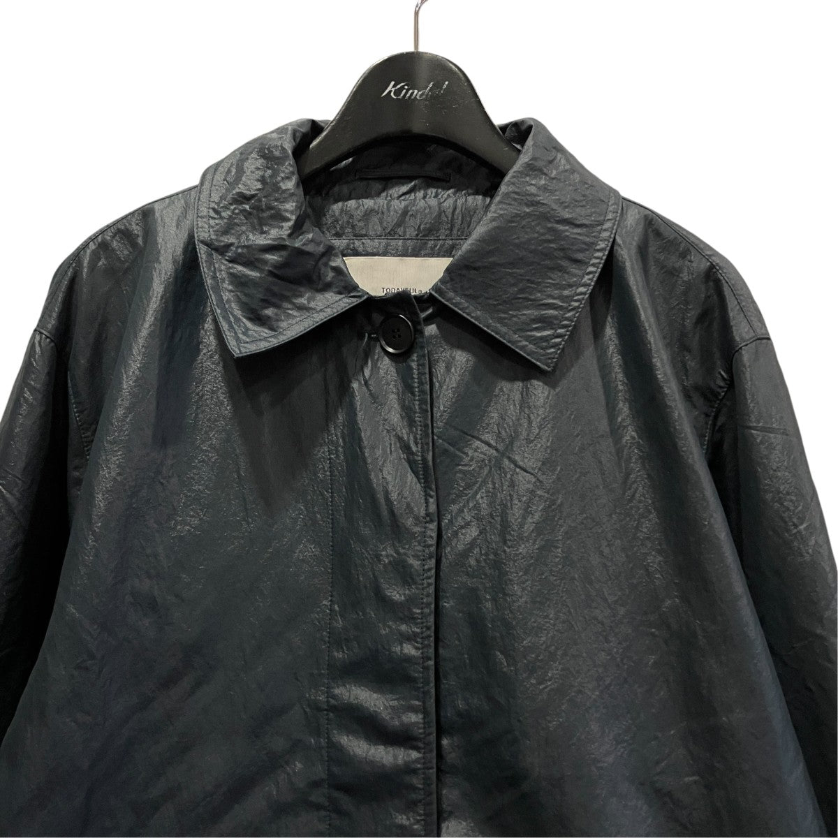 TODAYFUL Nylon Soutiencollar Coatナイロンステンカラーコート12510005 古着・中古-3枚目のアイテム画像