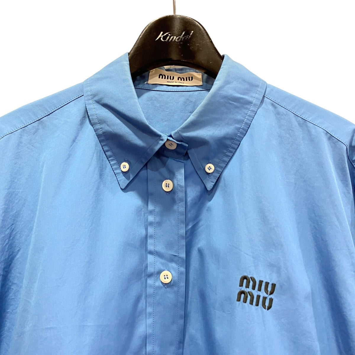 MIU MIU ポプリンシャツMK1659 古着・中古-3枚目のアイテム画像