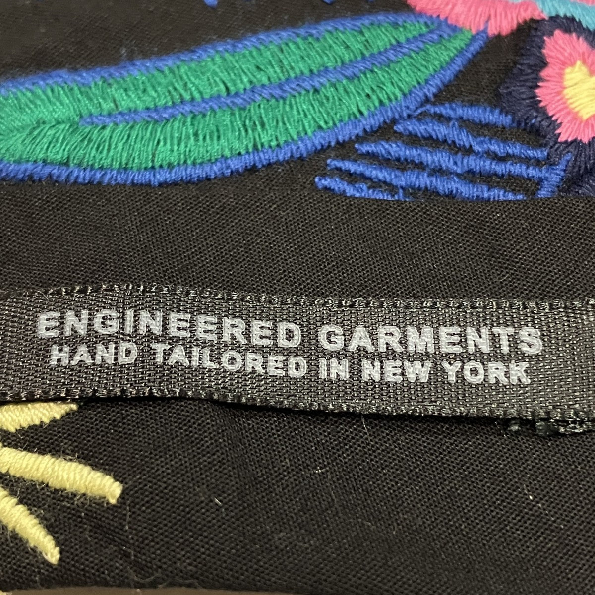 Engineered Garments 刺しゅうネクタイ 古着・中古-6枚目のアイテム画像
