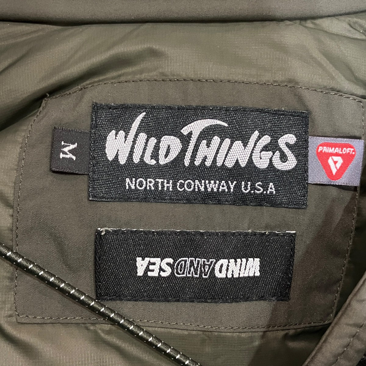 WIND AND SEA×WILD THINGS 中綿ジャケットWT22525SN-WAS 古着・中古-6枚目のアイテム画像