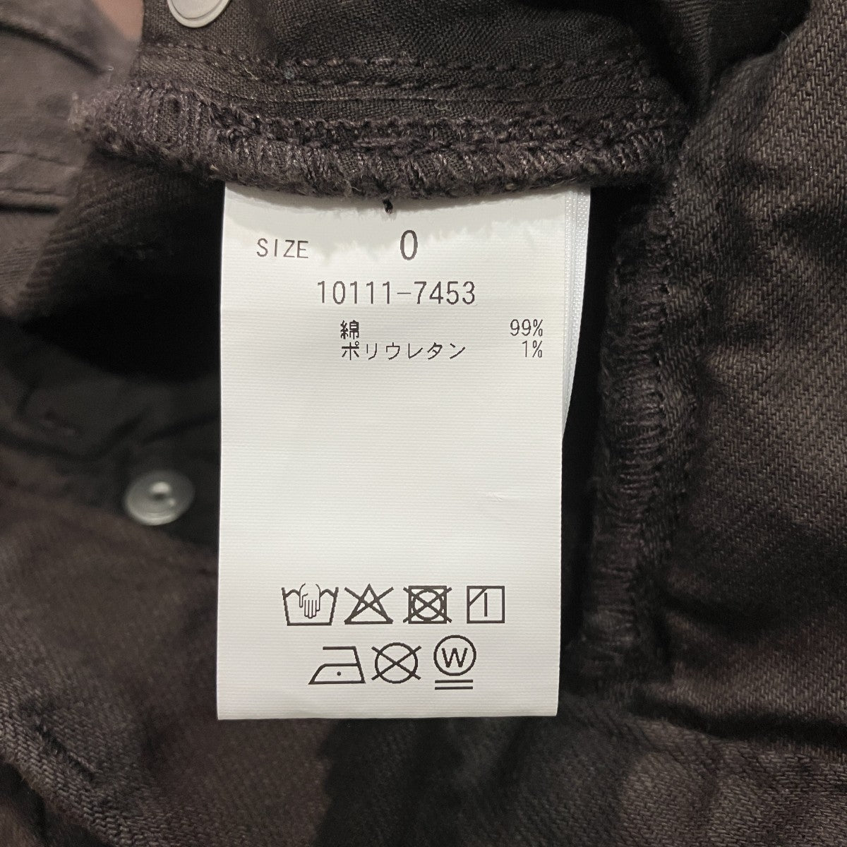 CLANE DENIM CAPRI PANTSデニムカプリパンツ10111-7453 古着・中古-5枚目のアイテム画像
