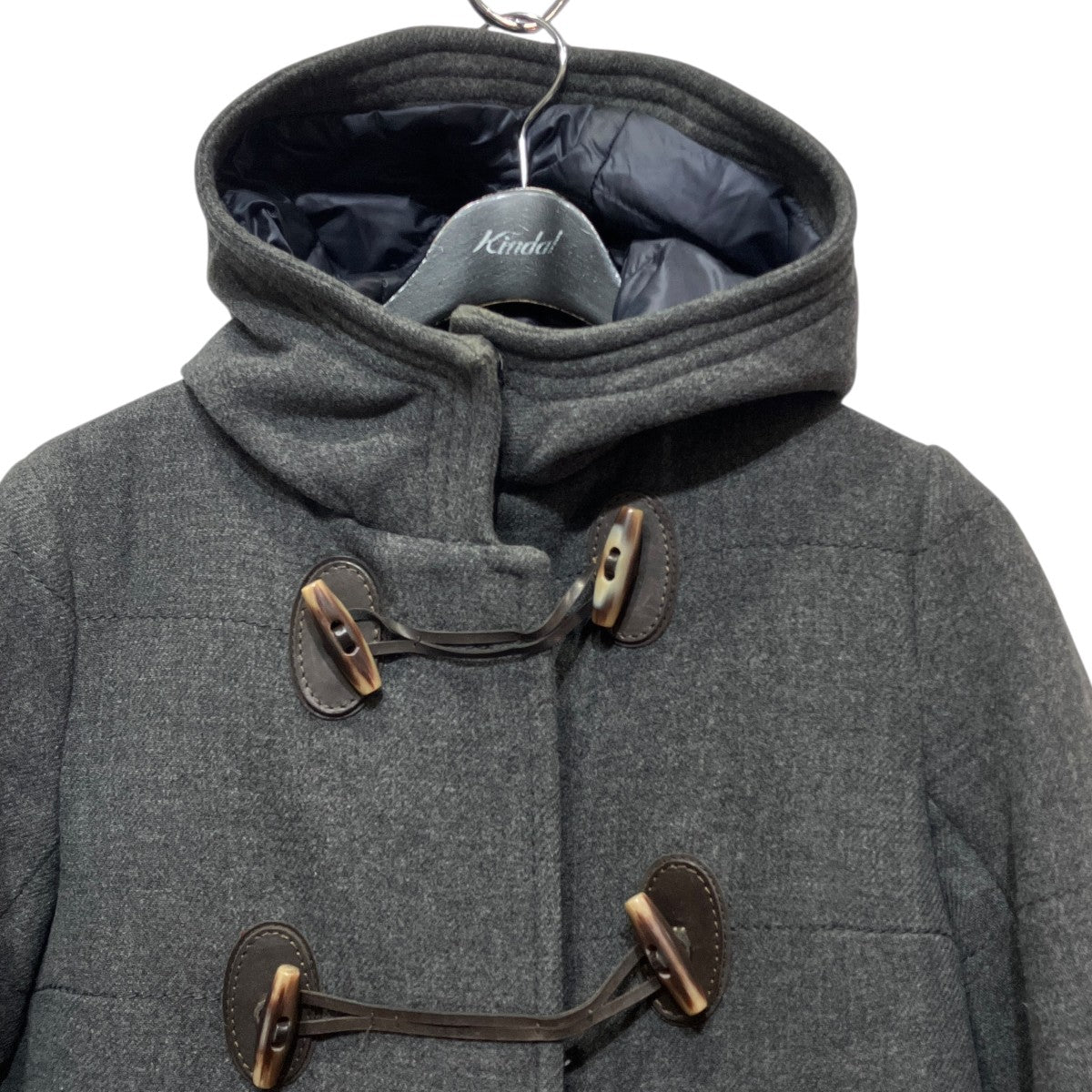 MONCLER turquoiseダッフルコート220934938300 古着・中古-3枚目のアイテム画像