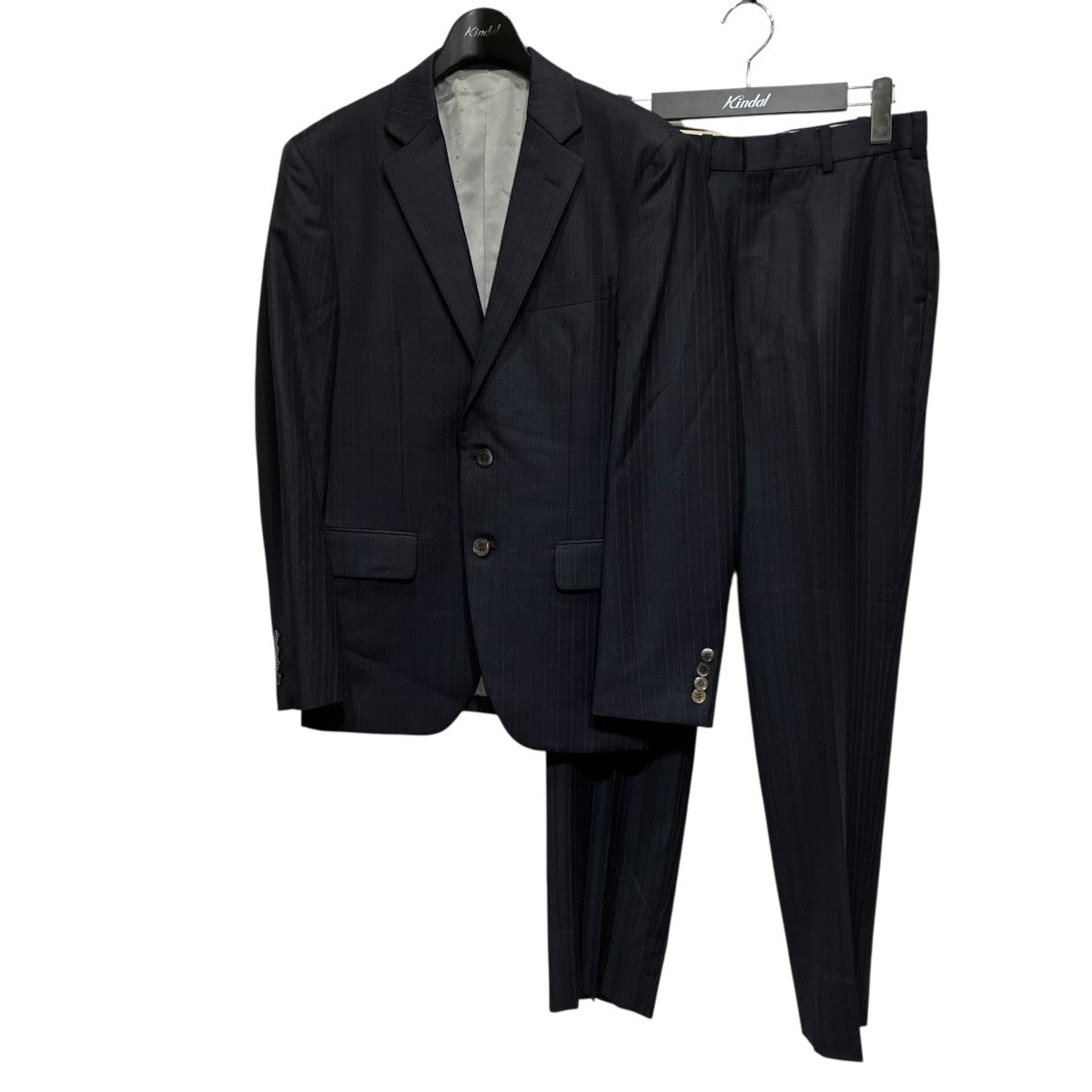 Ermenegildo Zegna ストライプセットアップスーツ 古着・中古-1枚目のアイテム画像