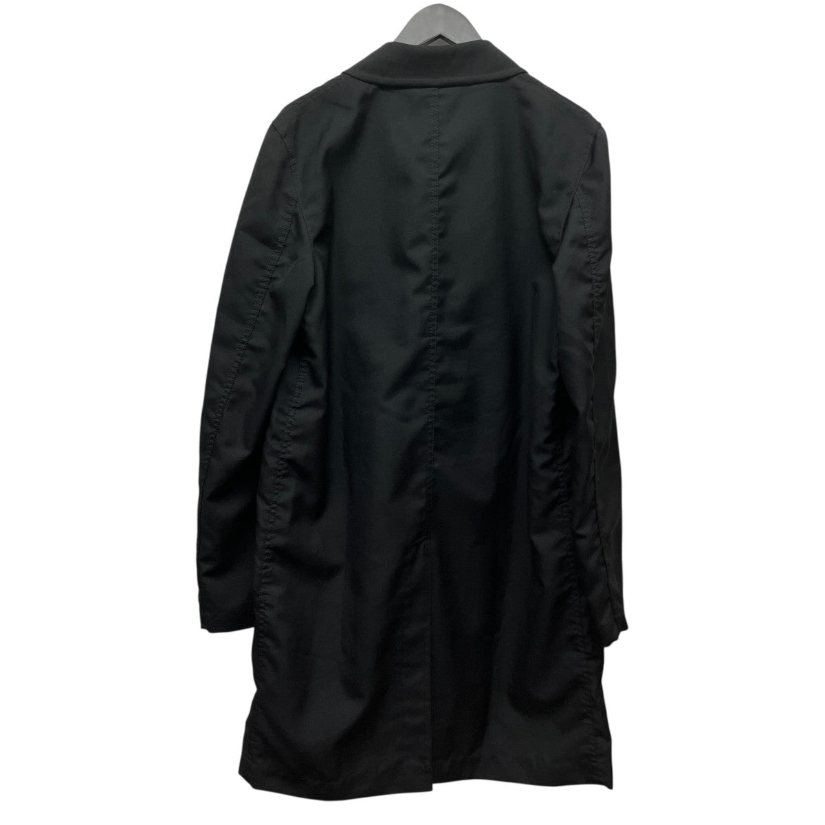 BLACK COMME des GARCONS ステンカラーコート1H-C206 古着・中古-2枚目のアイテム画像