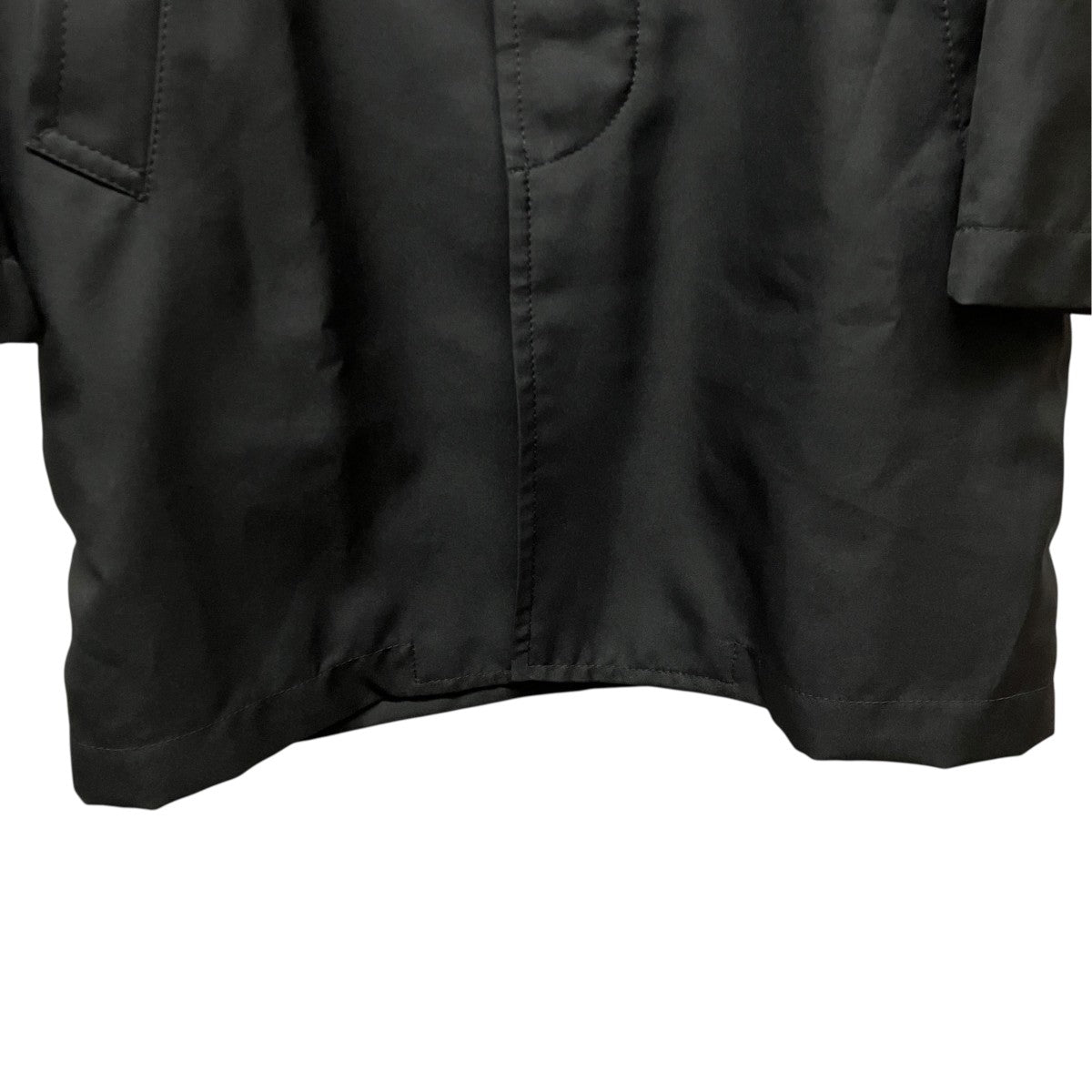 BLACK COMME des GARCONS ステンカラーコート1H-C206 古着・中古-4枚目のアイテム画像