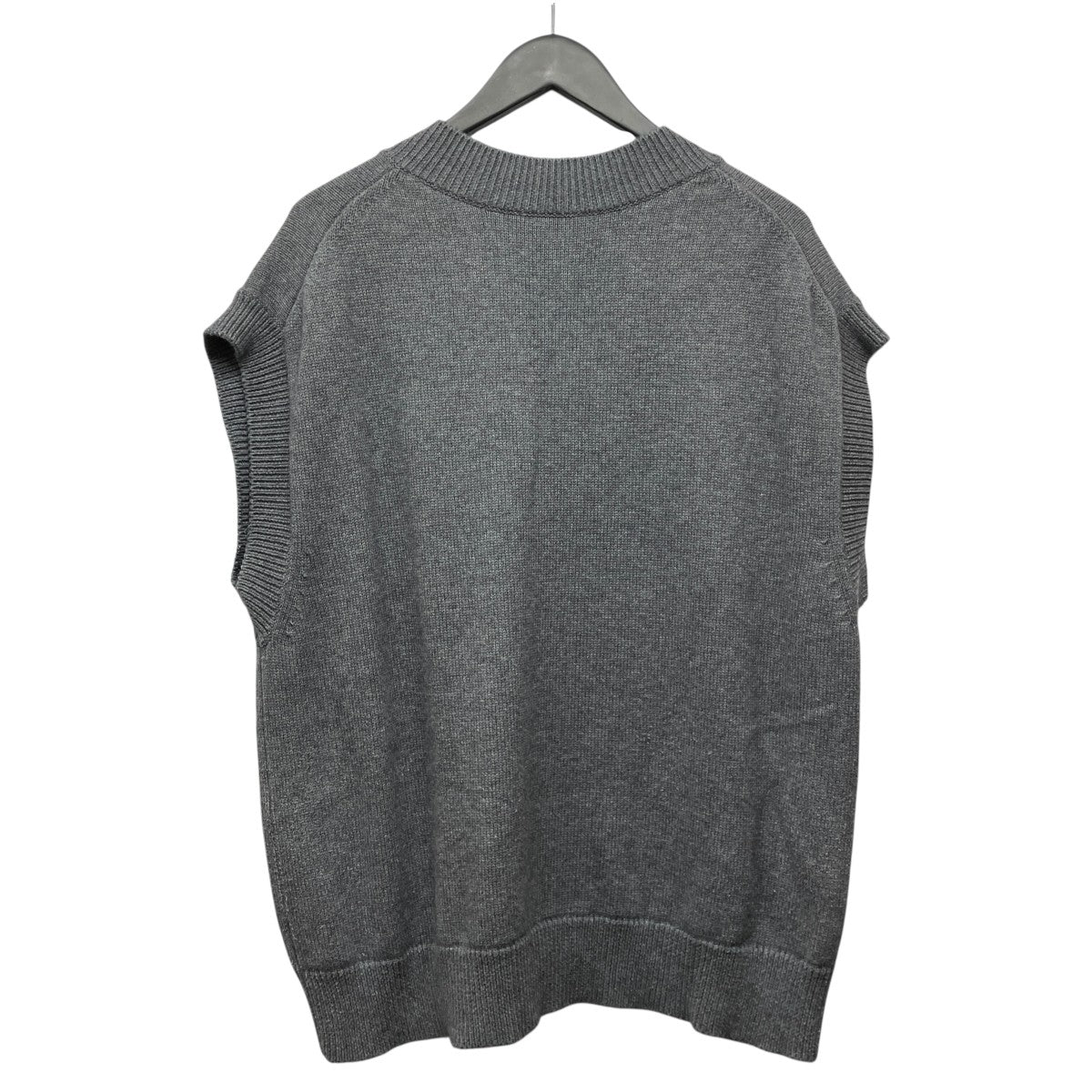 L’Appartement 24SSCOTTON WOOL KNIT VESTニットベスト24080560711010 古着・中古-2枚目のアイテム画像
