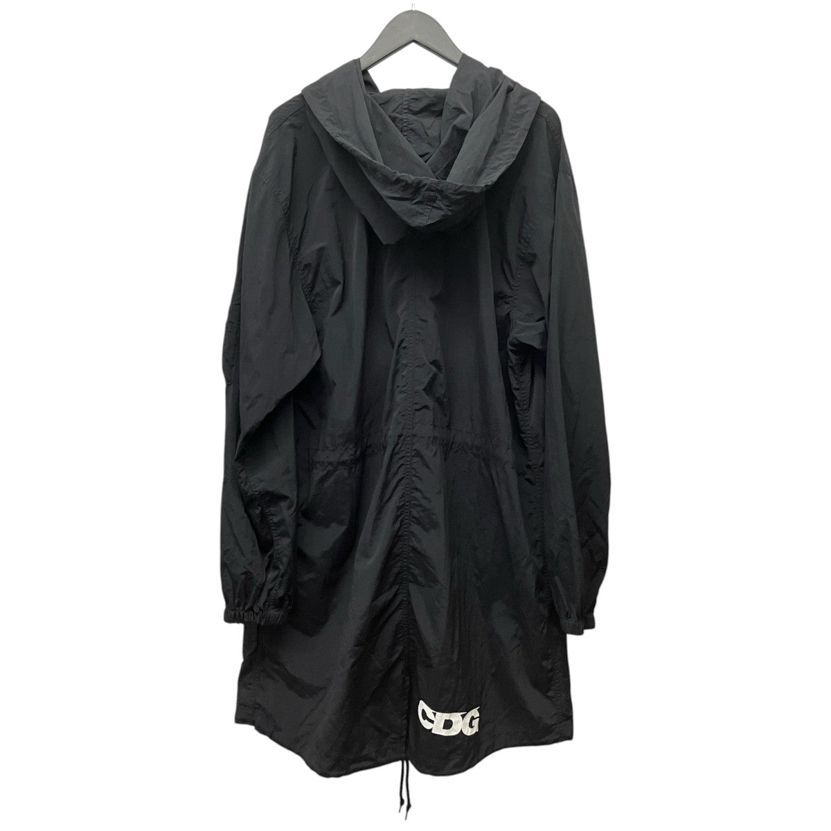 ALPHA×CDG ロゴプリントナイロンモッズコートSI-J001 古着・中古-2枚目のアイテム画像