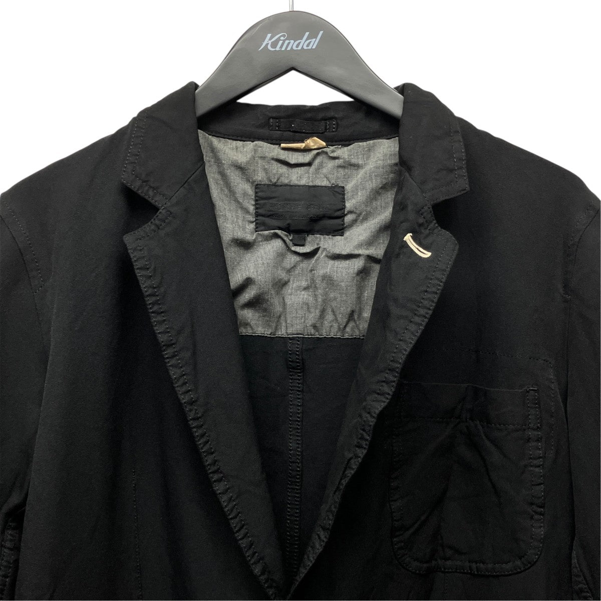 COMME des GARCONS HOMME DEUX 13SSポリエステル縮絨テーラードジャケットDK-J036 古着・中古-3枚目のアイテム画像