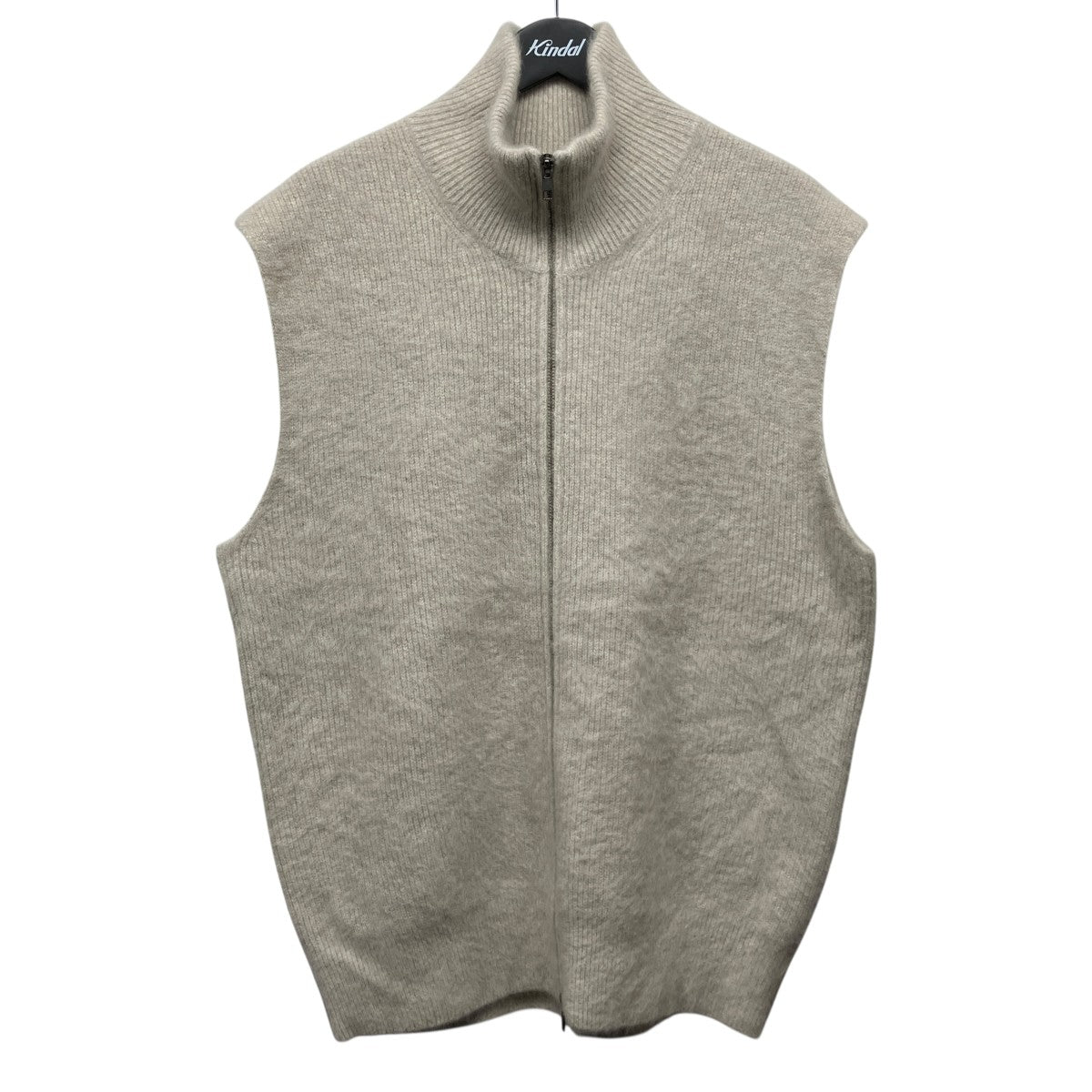 RAINMAKER カシミヤウールジップベストRM252-042 FOX CASHMERE ZIP-UP VEST 古着・中古-1枚目のアイテム画像
