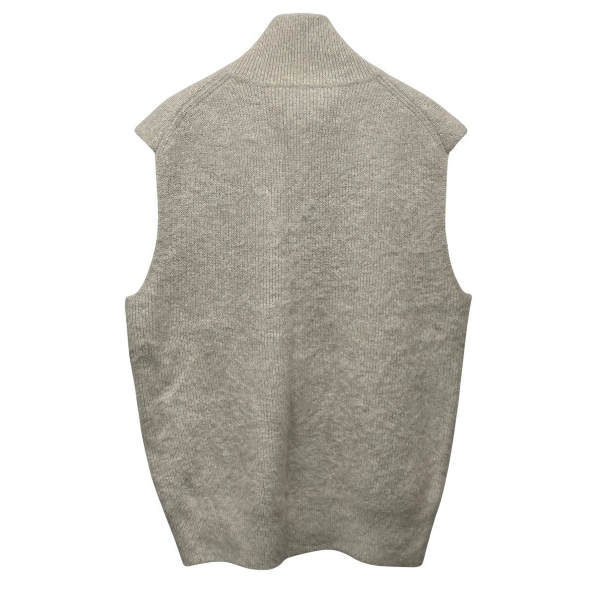 RAINMAKER カシミヤウールジップベストRM252-042 FOX CASHMERE ZIP-UP VEST 古着・中古-2枚目のアイテム画像