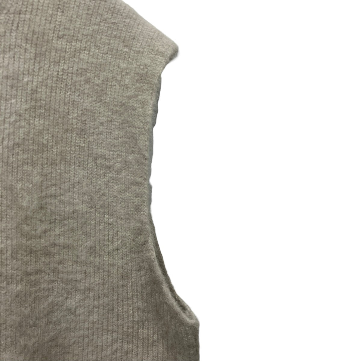 RAINMAKER カシミヤウールジップベストRM252-042 FOX CASHMERE ZIP-UP VEST 古着・中古-5枚目のアイテム画像