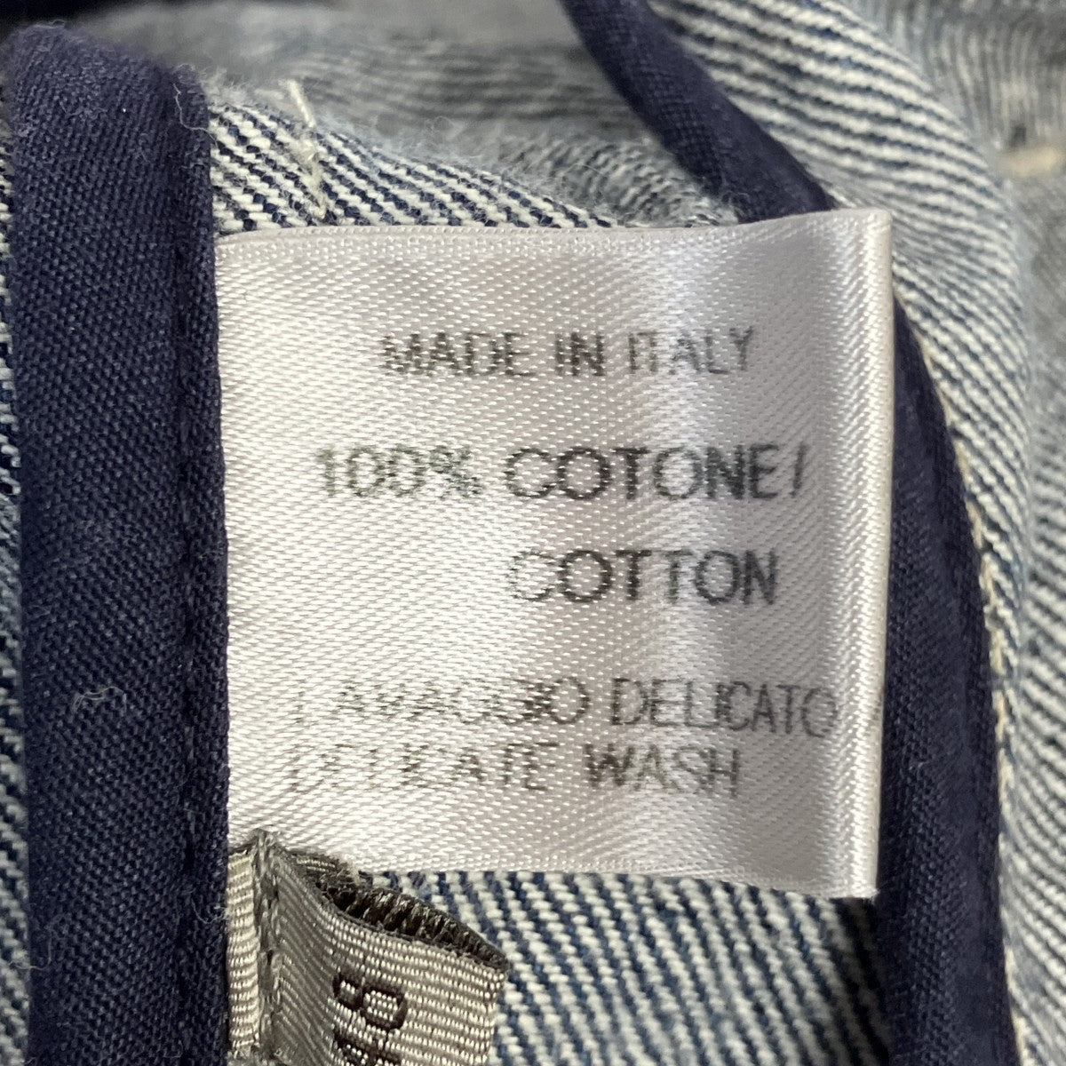 BOTTEGA VENETA デニムジャケット 古着・中古-8枚目のアイテム画像