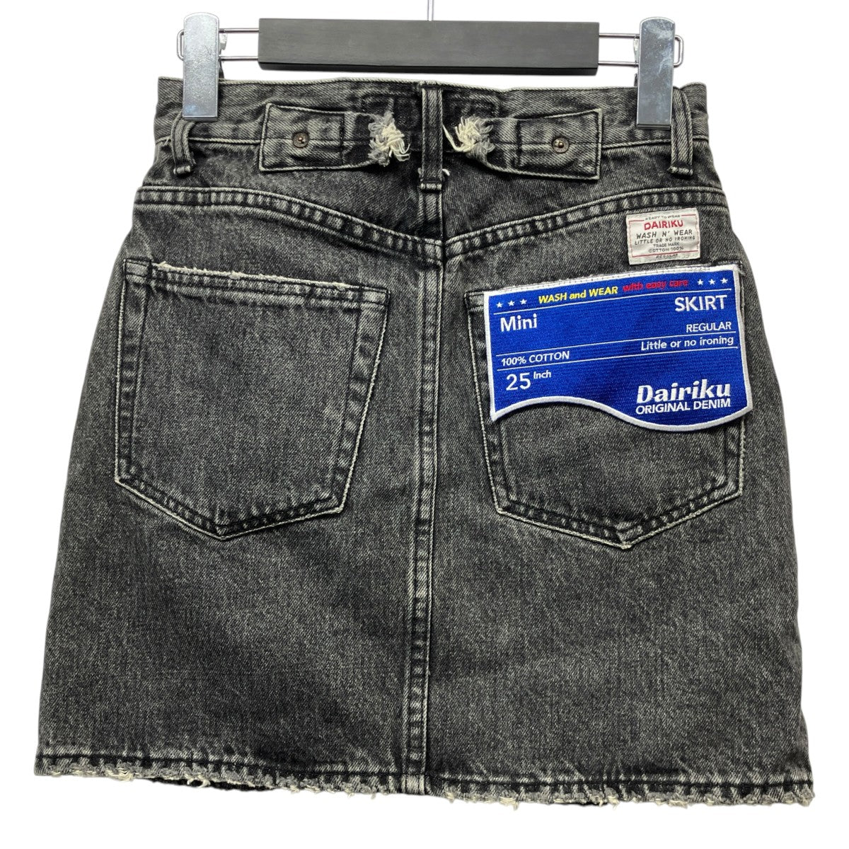 DAIRIKU デニムミニスカート22AW D-10 古着・中古-2枚目のアイテム画像