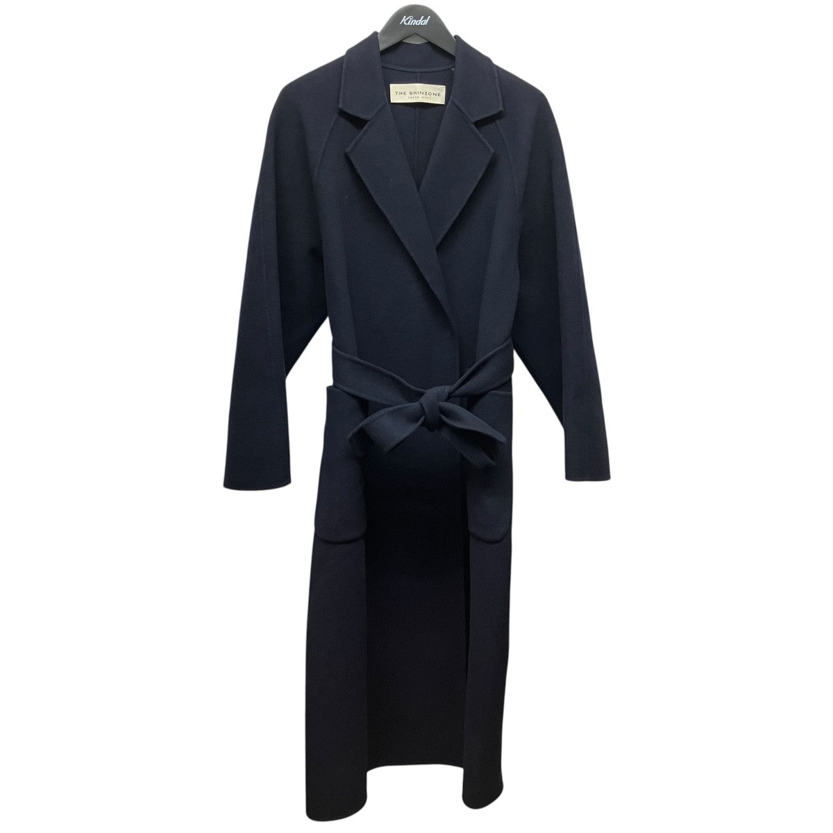 THE SHINZONE ダブルフェイスウールコート20AMSC052 DOUBLE WRAP COAT 古着・中古-1枚目のアイテム画像