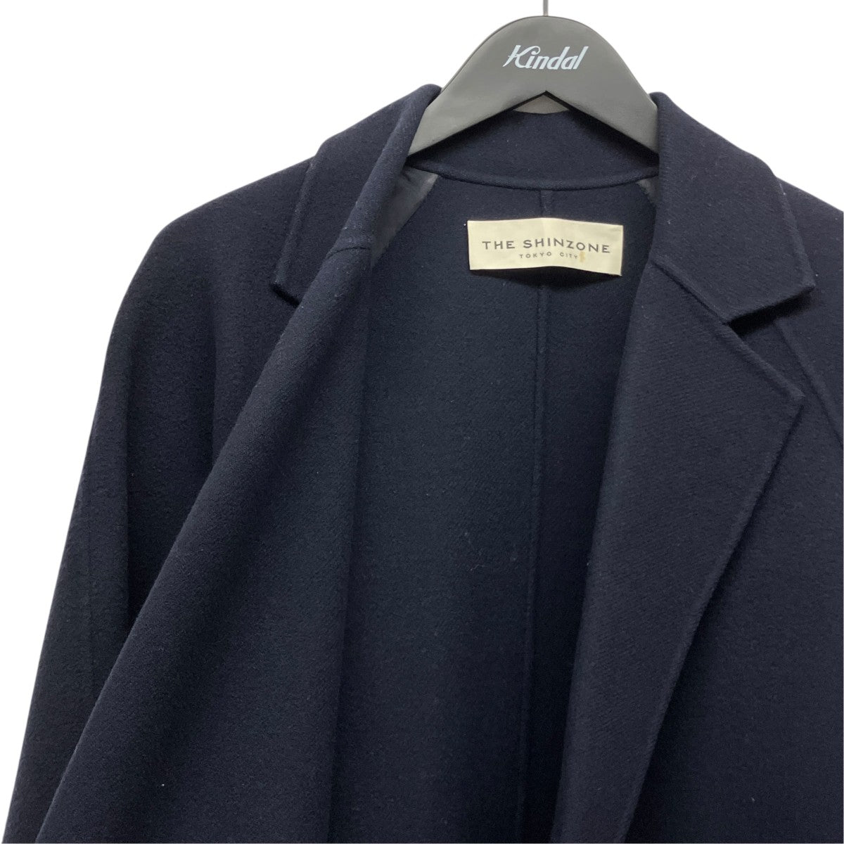 THE SHINZONE ダブルフェイスウールコート20AMSC052 DOUBLE WRAP COAT 古着・中古-6枚目のアイテム画像