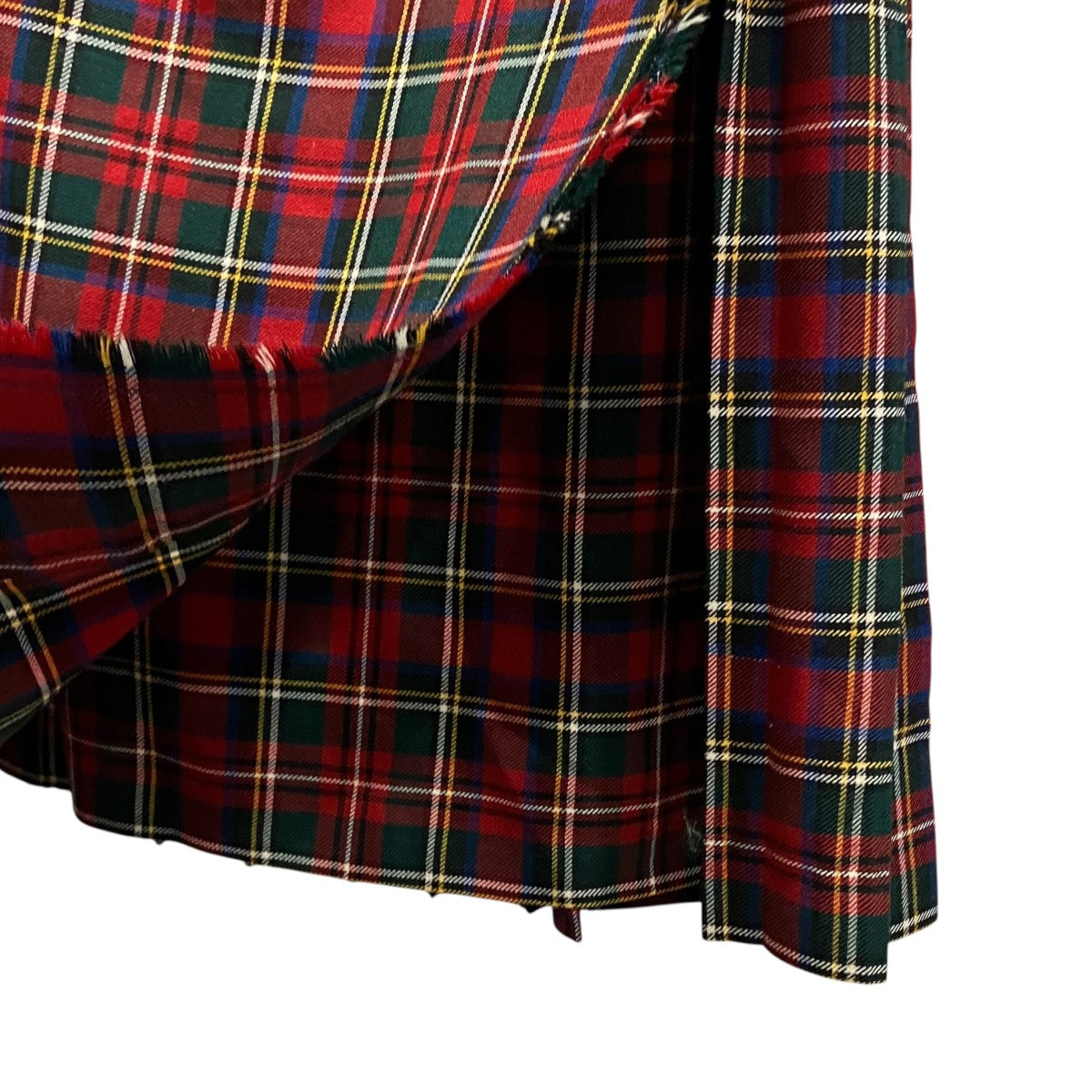 LOCHCARRON チェックラップスカート 古着・中古-4枚目のアイテム画像