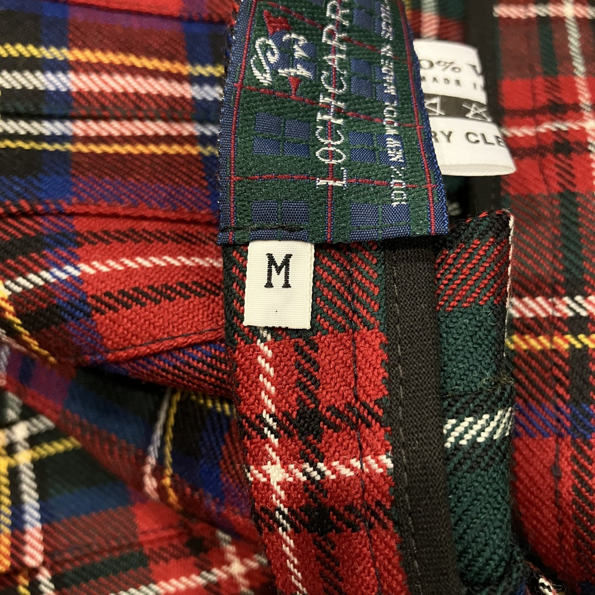 LOCHCARRON チェックラップスカート 古着・中古-5枚目のアイテム画像