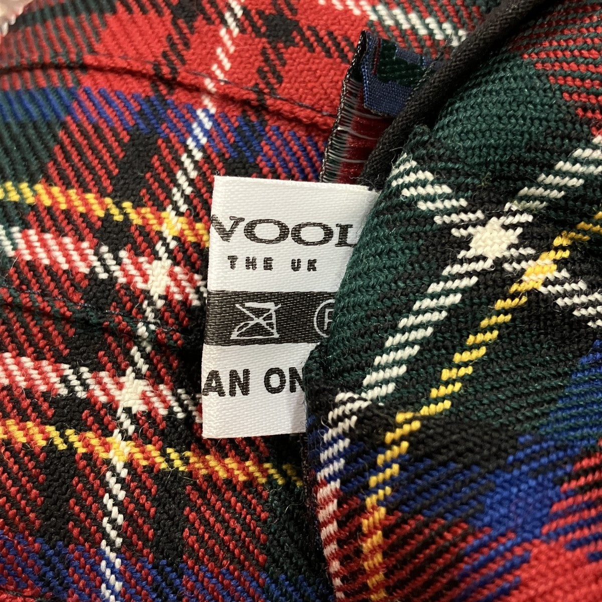 LOCHCARRON チェックラップスカート 古着・中古-6枚目のアイテム画像