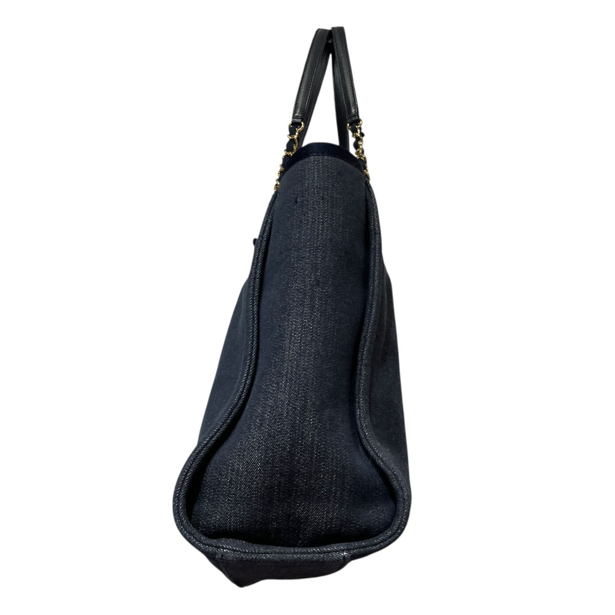 CHANEL ドーヴィルMMトートバッグ 古着・中古-3枚目のアイテム画像
