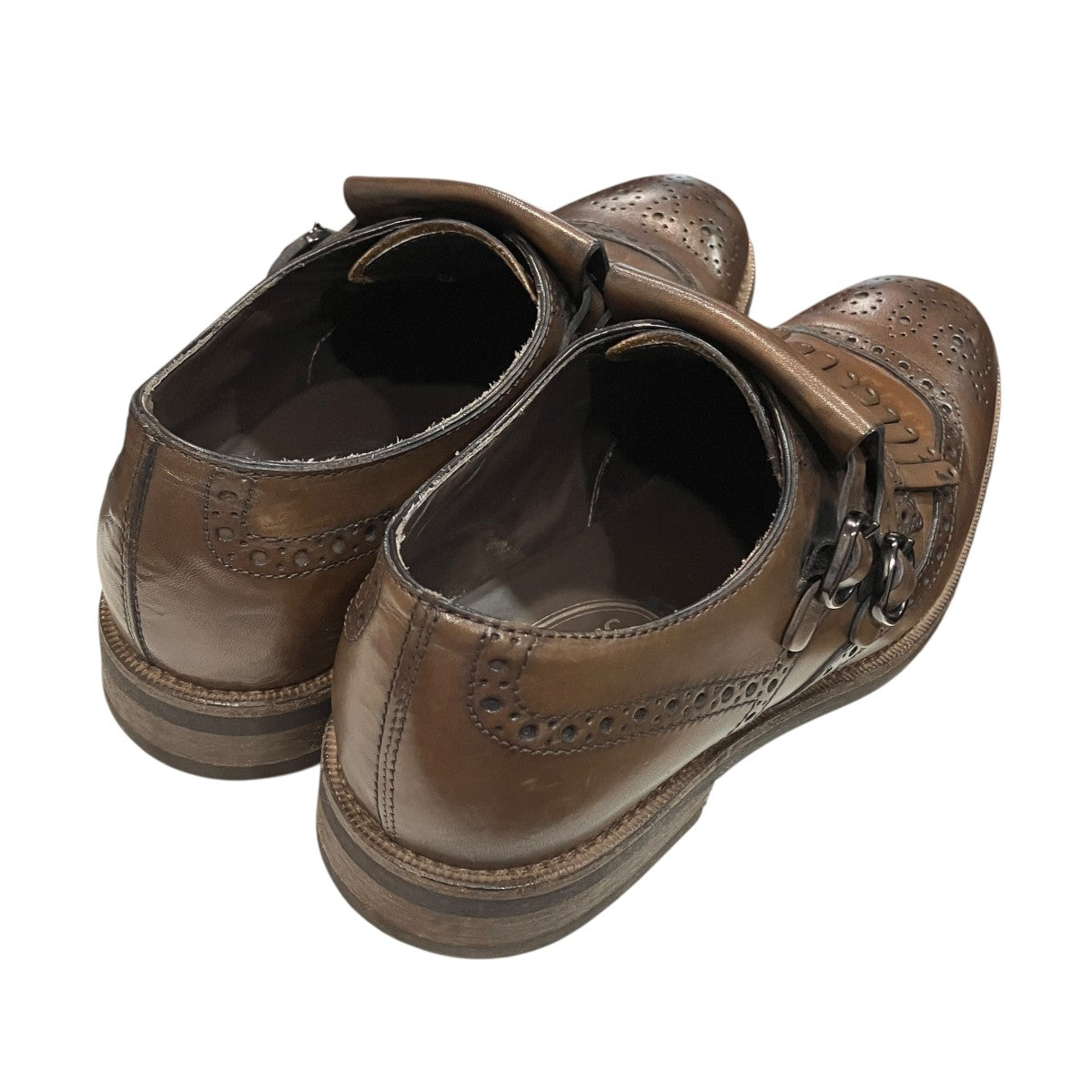 TOD’S ダブルモンクストラップシューズ 古着・中古-2枚目のアイテム画像