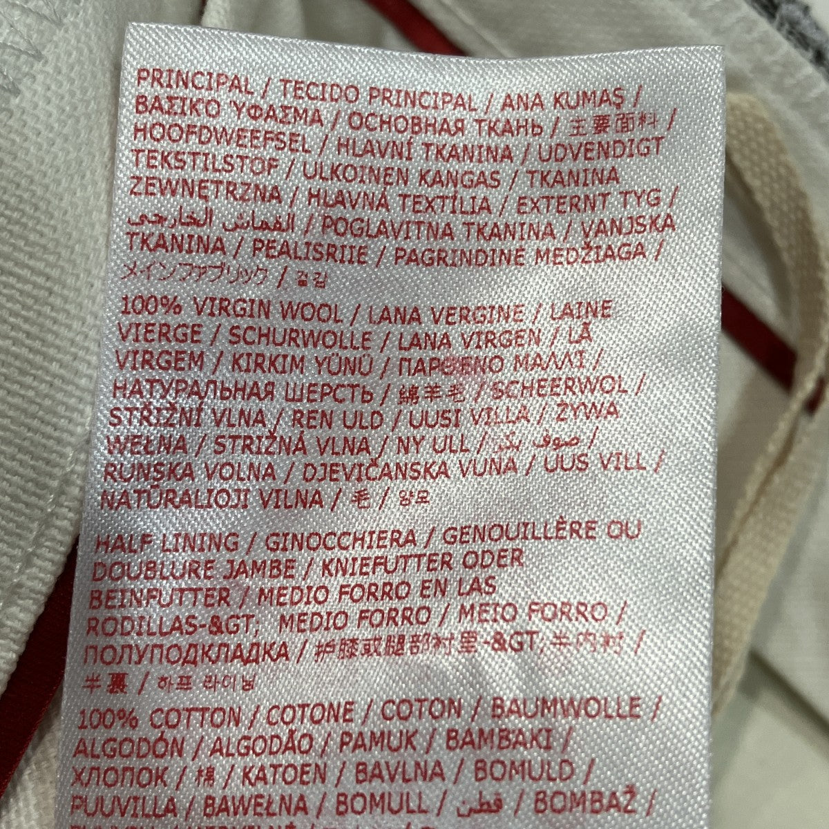 MARNI 26SSチェックワイドパンツPUMU0327XU 古着・中古-6枚目のアイテム画像