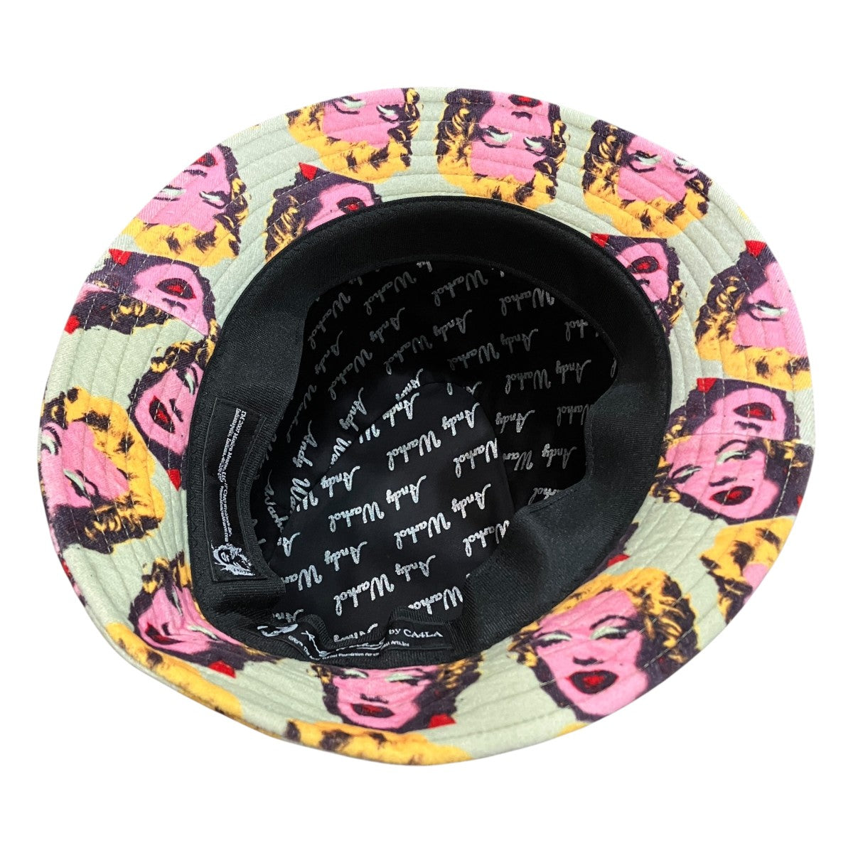 CA4LA×ANDY WARHOL ハット 古着・中古-4枚目のアイテム画像
