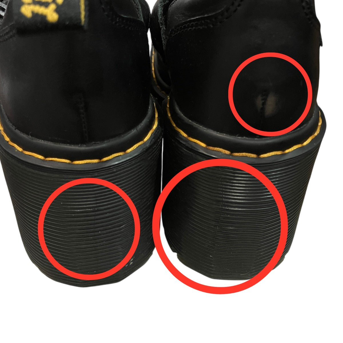 Dr．Martens EVIEEチャンキーヒールシューズ 古着・中古-9枚目のアイテム画像