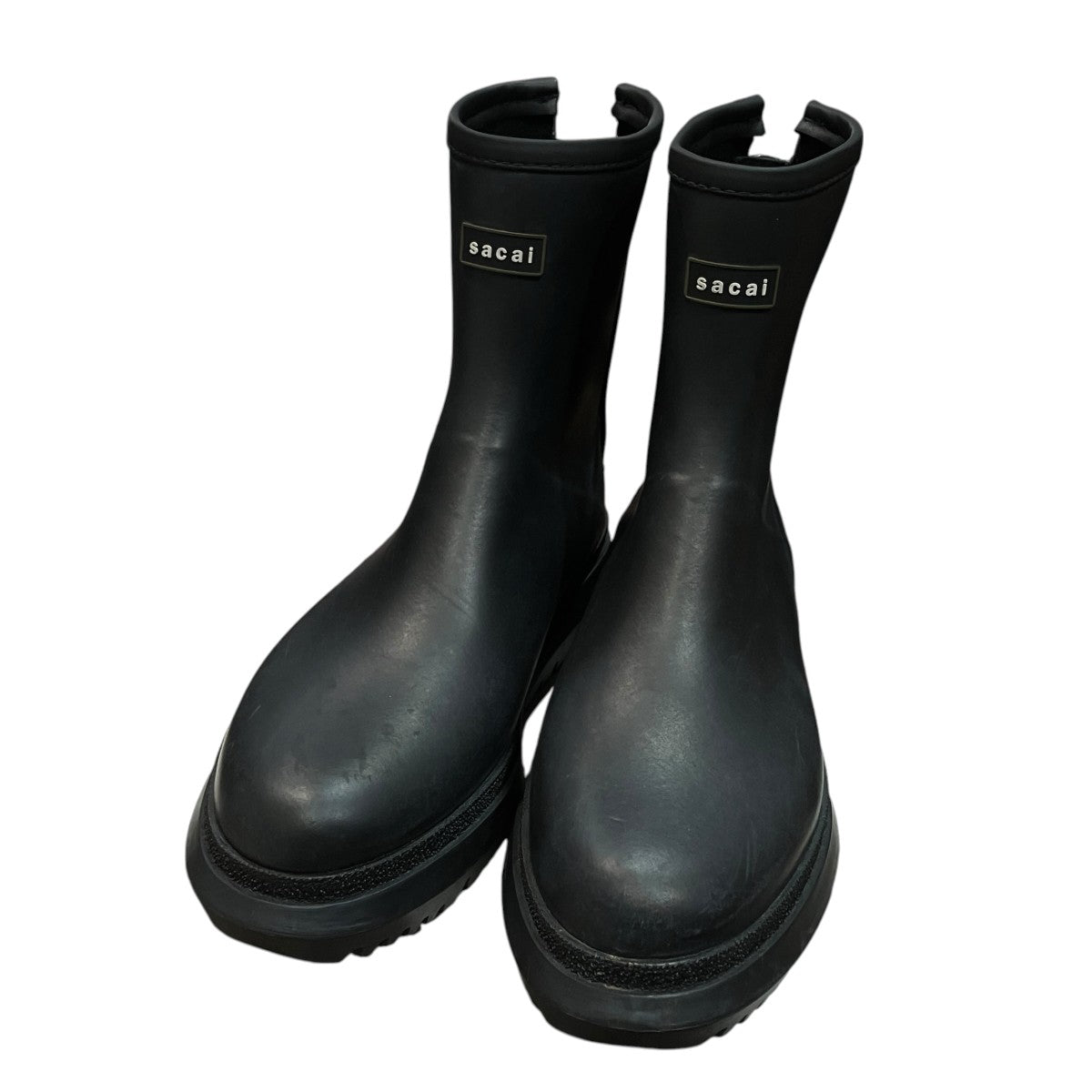 sacai Rubber Bootsラバーブーツ25-01013S 古着・中古-1枚目のアイテム画像